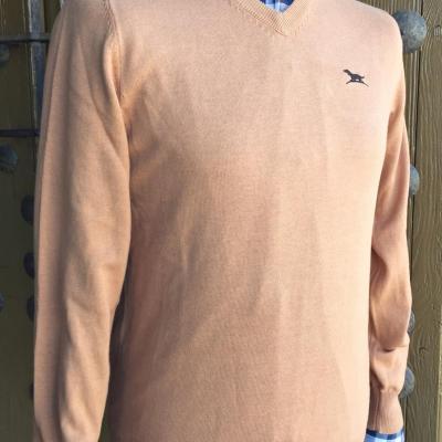 JERSEY ALGODON CUELLO PICO HUNTFIELD CAZA CODERA