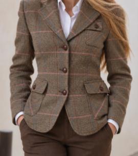 HUNTFIELD chaqueta viena marron