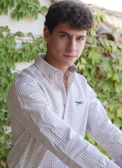 Huntfield | CAMISA HOMBRE CUADRO MINI ROJO (Rojo, S)