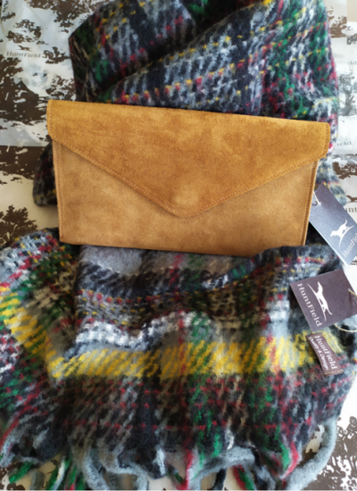 Huntfield | CONJUNTO 3 BOLSO PIEL +FULAR