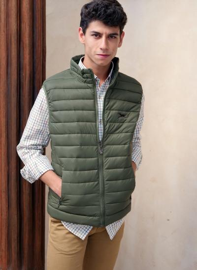 CHALECO GUATA VERDE CAZA HOMBRE huntfield