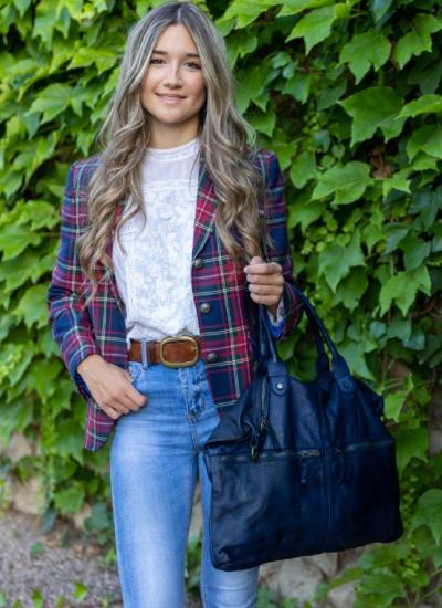 BOLSO HUNTFIELD AZUL BOLSO HUNTFIELD AZUL