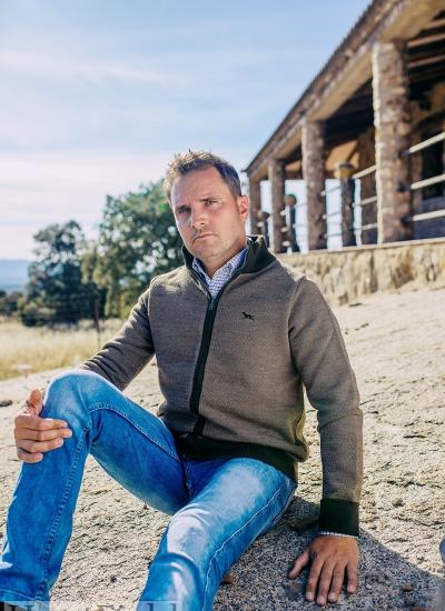 Huntfield | CHAQUETA DE PUNTO CON CREMALLERA VERDE (Verde Caza, S)