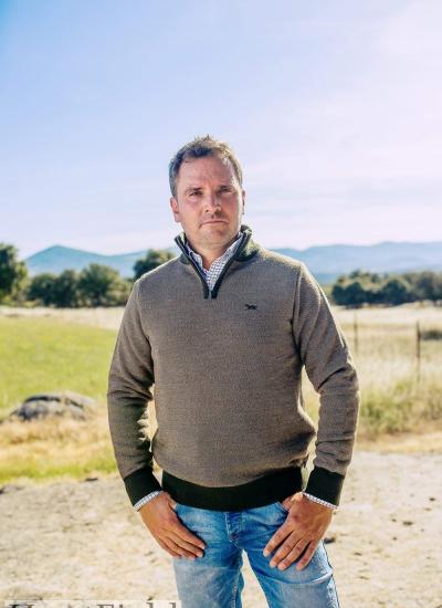 JERSEY punto CREMALLERA HOMBRE VERDE caza