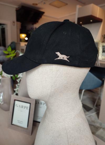 Huntfield | GORRA DE ALGODON NEGRO Huntfield | GORRA DE ALGODON NEGRO