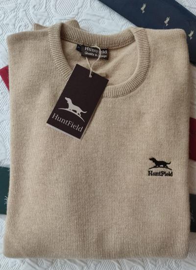 Huntfield | JERSEY CUELLO CAJA             +COLORES (Beige, XL)