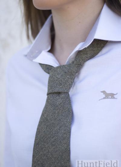 corbata lana hombre mujer señora verde caza huntfield corbata lana hombre mujer señora verde caza huntfield