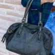BOLSO DE PIEL VERDE CAZA HUNTFIELD