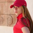 gorra rojo caza huntfield