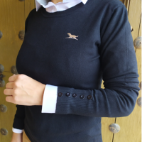 Huntfield | JERSEY SEÑORA BÁSICO C CAJA (NEGRO, XL)