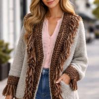 chaqueta flecos huntfield